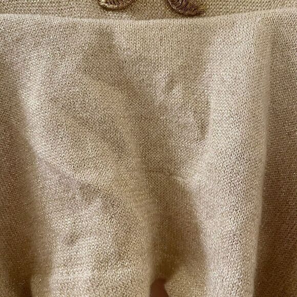 Joyfolie Roselyn Petticoat Dress in Gold Tulle Hi-Low Mia Joy Girls Size 5 - Picture 7 of 15